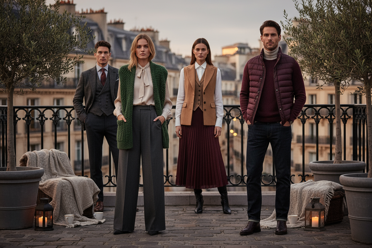 Les gilets parfaits pour affronter les soirées fraîches de mi-saison