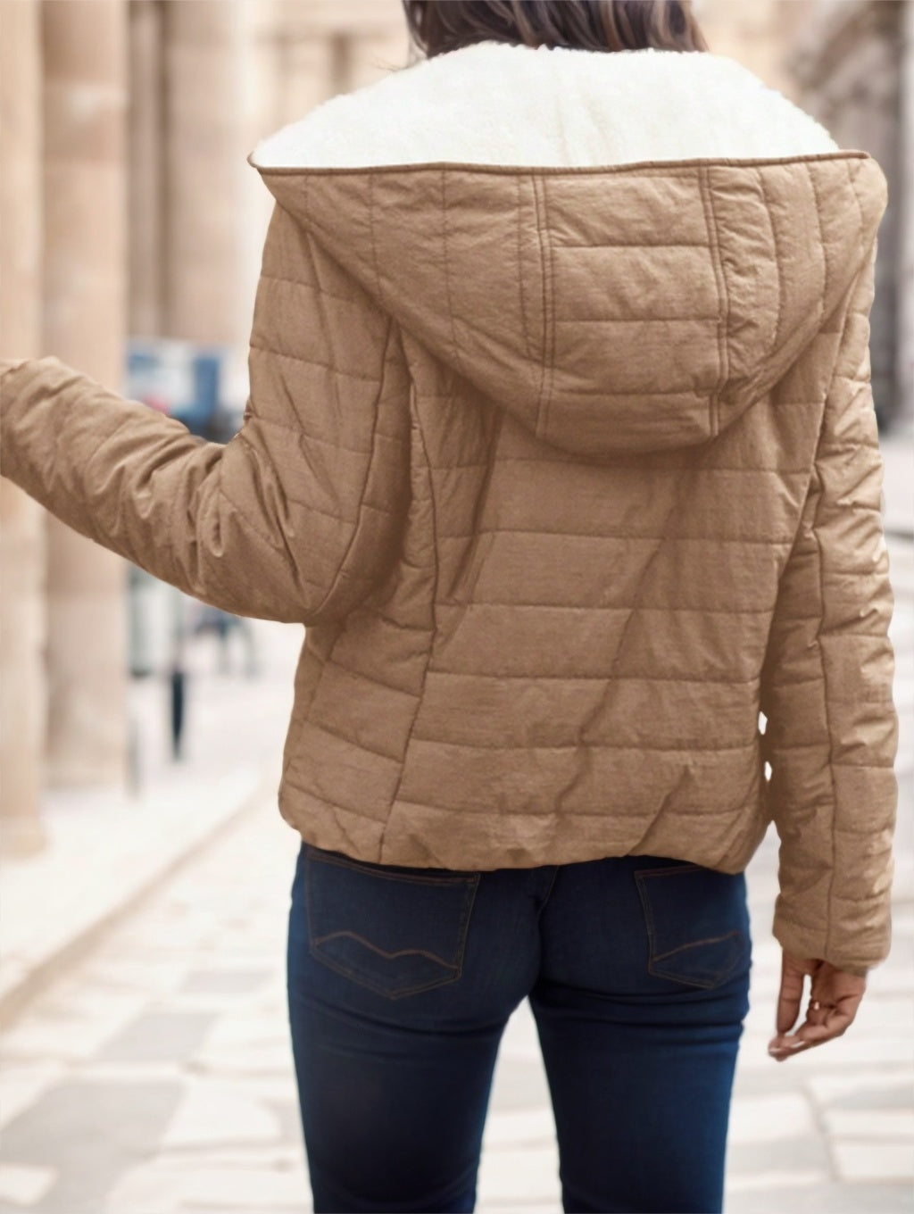 Veste Courte Matelassée Femme – Style Streetwear, Légère et Chaude - Vestico