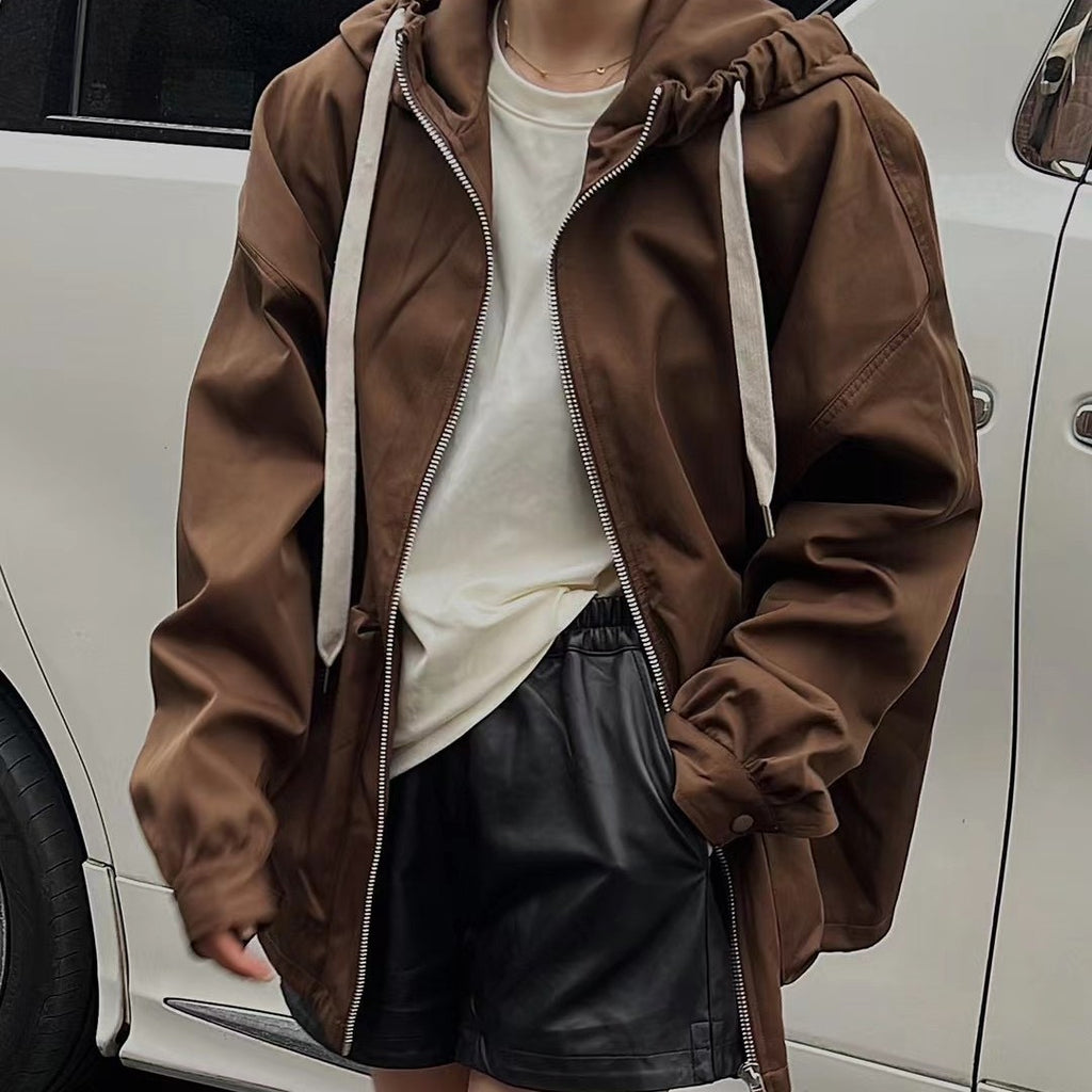 Veste Femme Mi-Longue à Capuche – Coupe Lâche et Polyvalente - Vestico