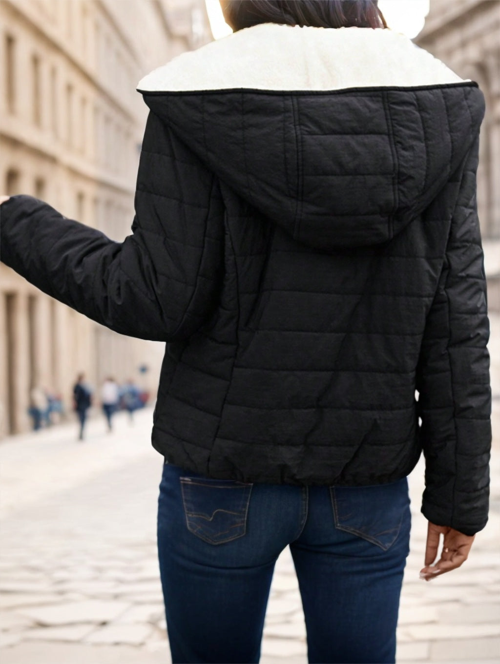 Veste Courte Matelassée Femme – Style Streetwear, Légère et Chaude - Vestico