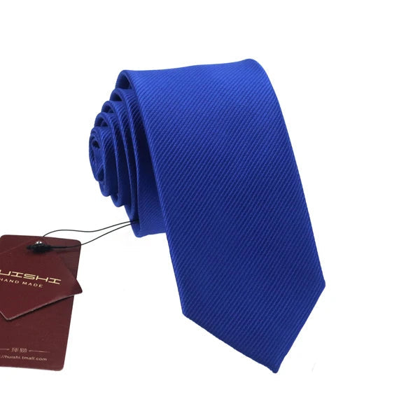Cravate Homme Bleu Marine – Jacquard Imperméable, Élégante & Tendance
