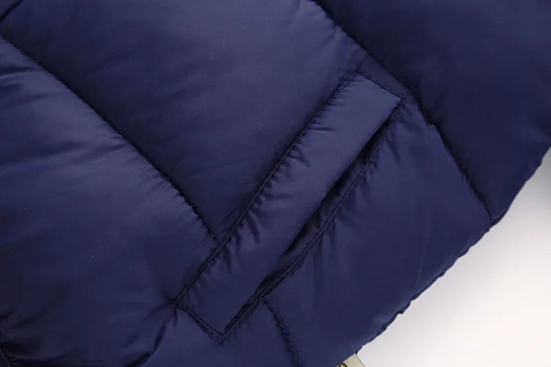 Baby Children Coats Winter Thick Jackets For Boys Warm Plush Thicken Outerwear For Girls Fur Hooded Jacket Kids Clothes Snowsuit - Vestico