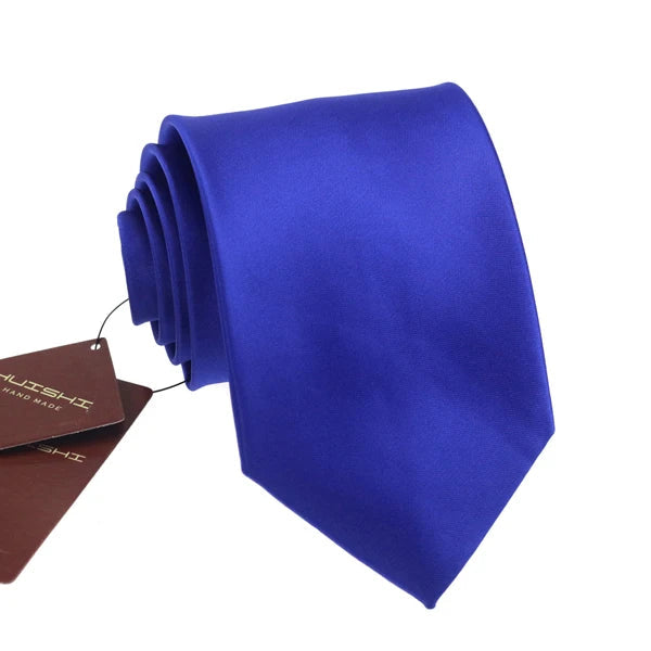 Cravate Homme Bleu Marine – Jacquard Imperméable, Élégante & Tendance