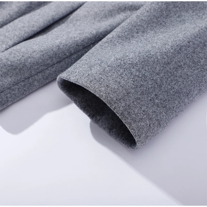 Manteau Femme Oversize en Laine Mélangée – Élégance Automne/Hiver - Vestico