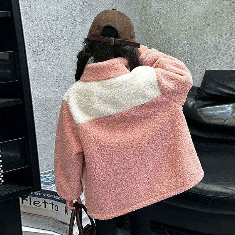 Veste Enfant Doublée Laine d’Agneau – Douceur & Chaleur d’Hiver (3 à 12 Ans) - Vestico