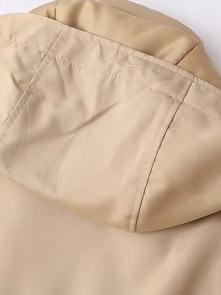 Veste Courte à Capuche Femme – Printemps/Automne - Vestico