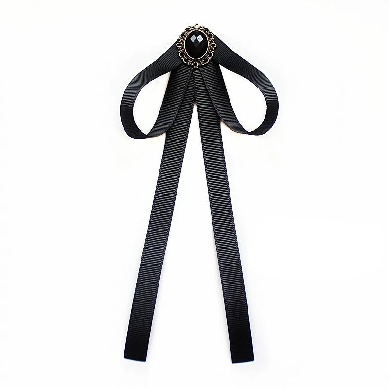 Petit Nœud Papillon Femme & Fille – Ruban Élégant, Style Preppy & Coréen