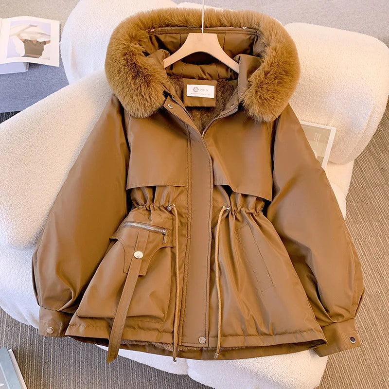 Parka Longue Ouatinée à Capuche – Chaude & Douce pour l’Hiver - Vestico