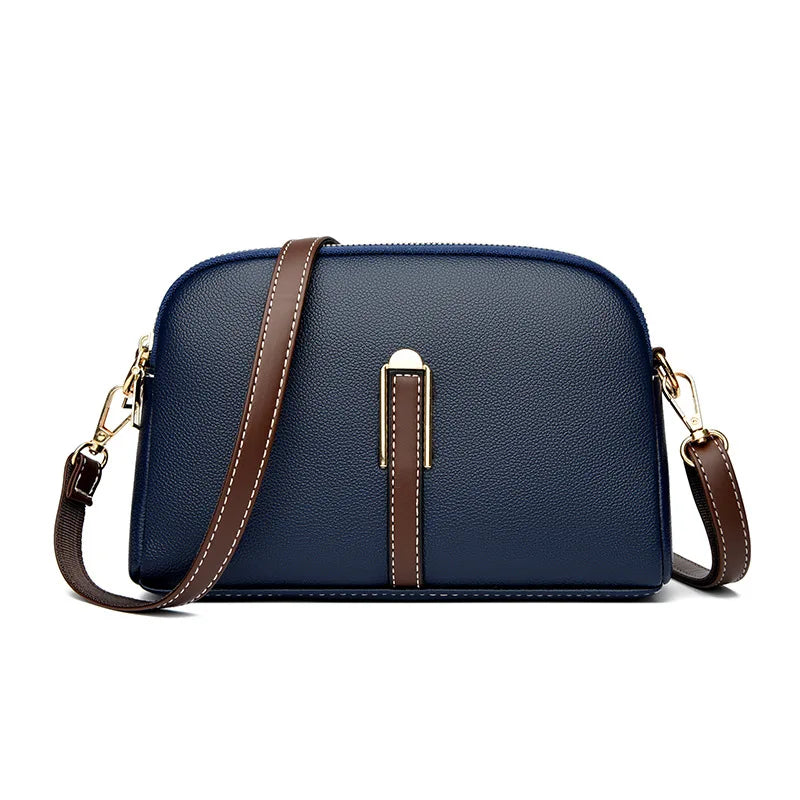 Sac Bandoulière Femme en Cuir Véritable – Élégant, Compact & Raffiné