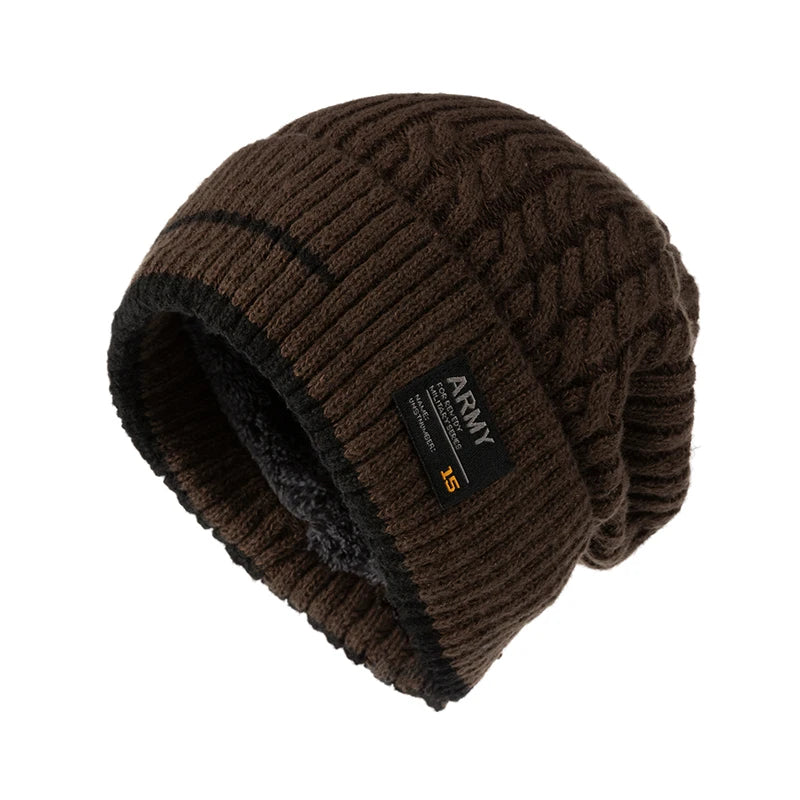 Bonnet Unisexe en Maille – Épais, Chaud & Style Casual - Vestico