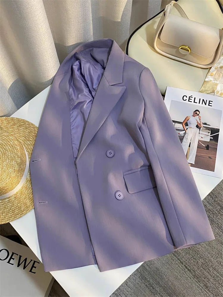 Blazer Femme Casual Office – Veste à Manches Longues Chic - Vestico