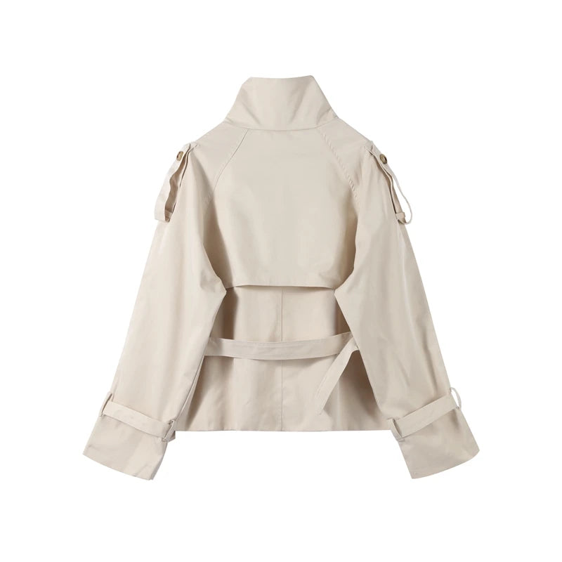 Manteau Ceinturé Chic Femme - Vestico