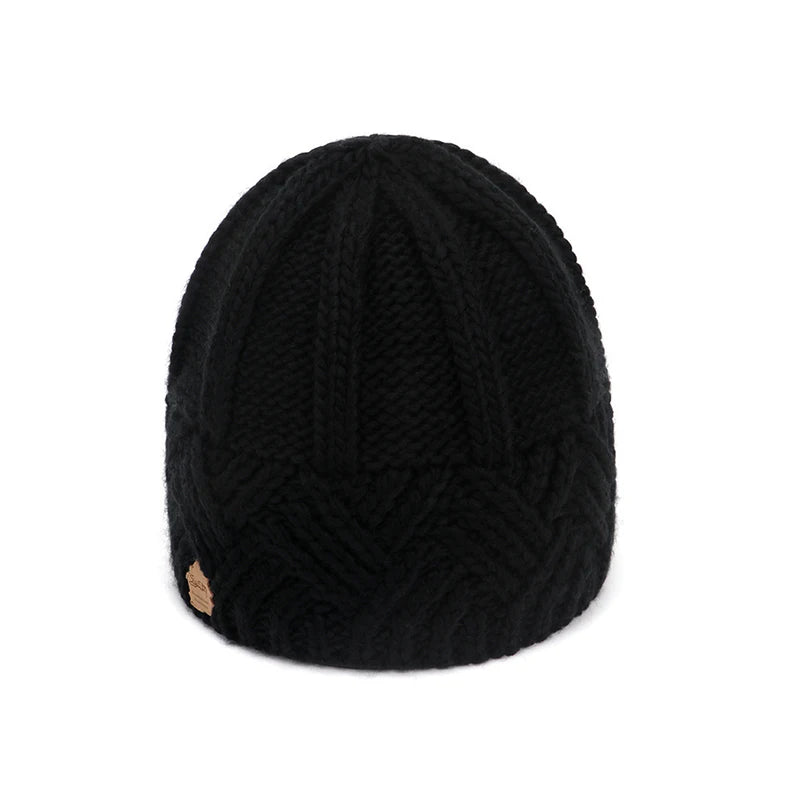 New European and American Retro Knitted Hats for Men and Women Autumn and Winter Knitted Hats Warm and Comfortable Hats - Vestico