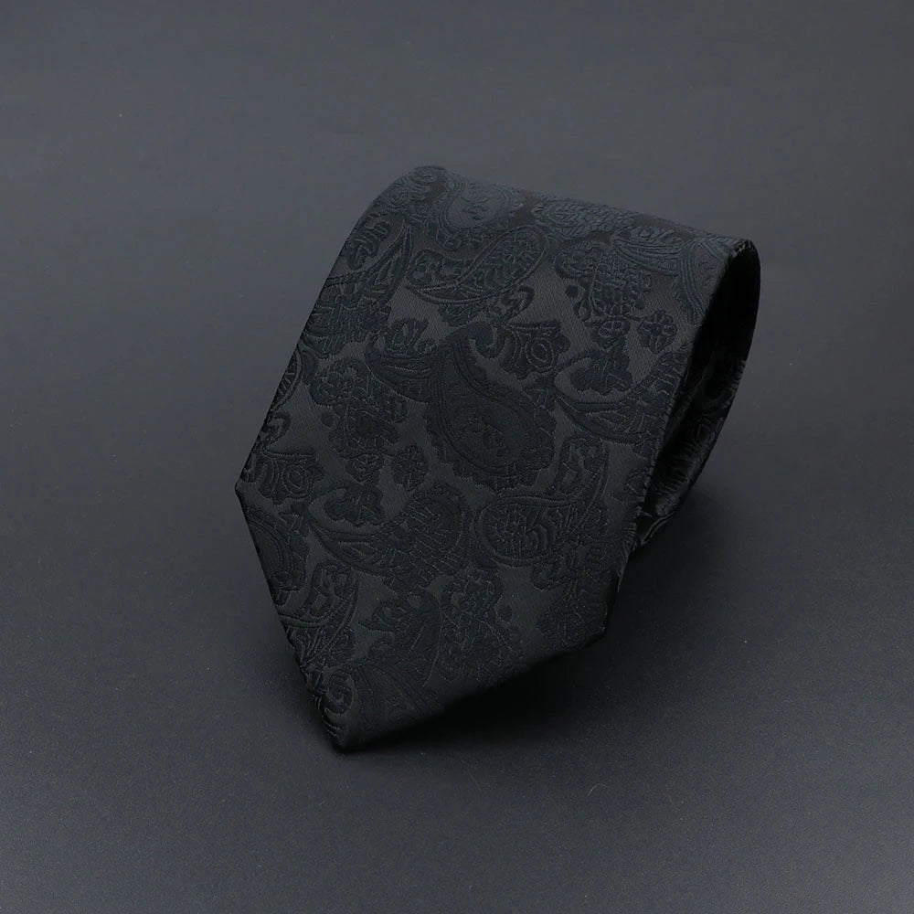 Cravate Homme Imprimée – Motifs Chiens, Rayures & Style Élégant