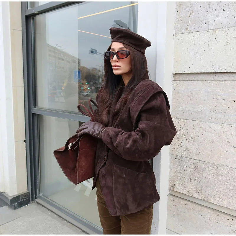 Blazer Femme Ceinturé – Chic & Élégant - Vestico