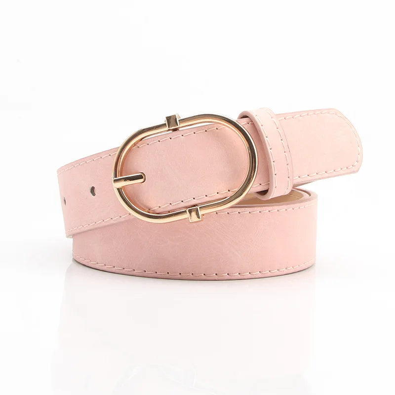 Ceinture Femme en PU – Boucle à Ardillon, 106 cm & Style Tendance