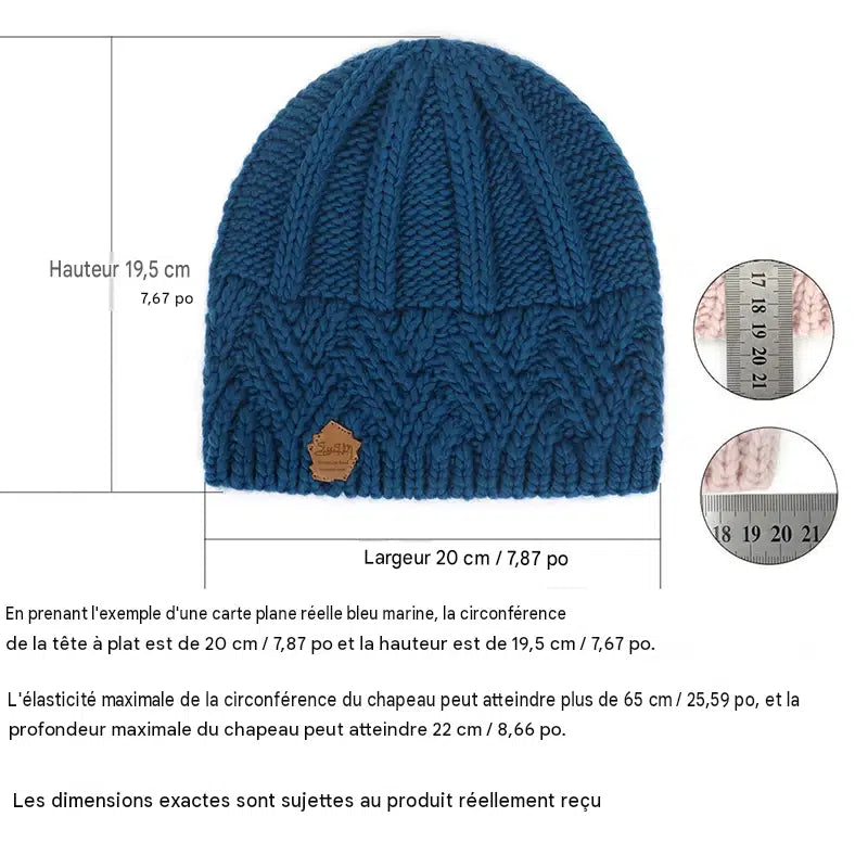 Bonnet Femme & Homme en Maille – Chaud, Confortable & Style Rétro