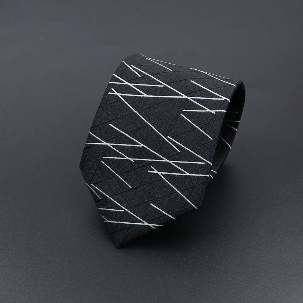 Cravate Homme Imprimée – Motifs Chiens, Rayures & Style Élégant