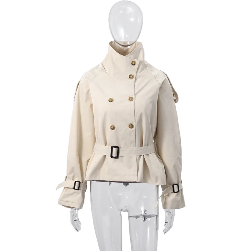 Manteau Ceinturé Chic Femme - Vestico