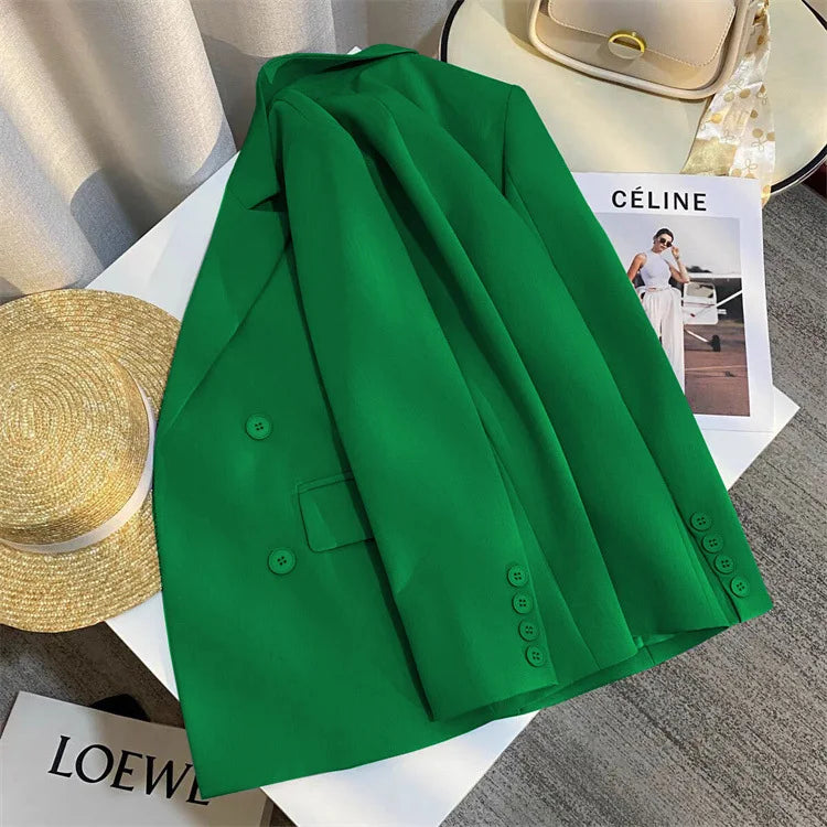 Blazer Femme Casual Office – Veste à Manches Longues Chic - Vestico