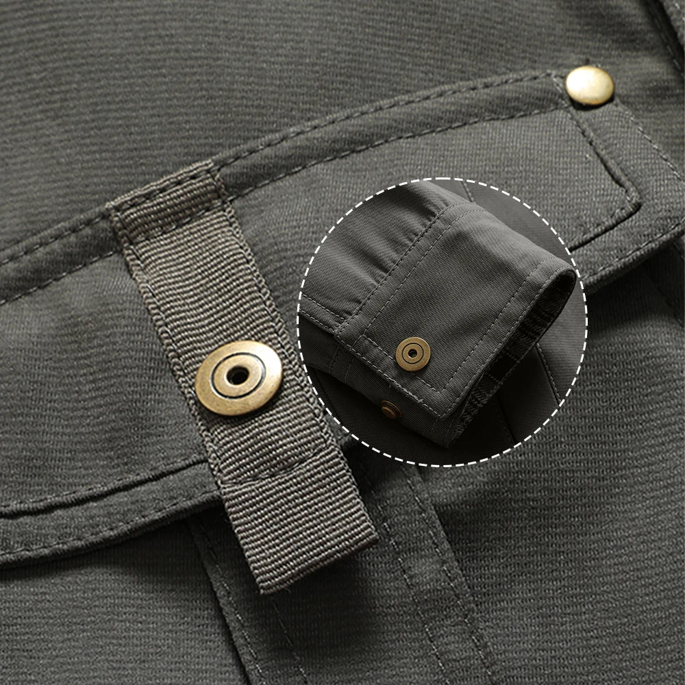 Veste Chemise Homme Printemps – Style Cowboy Décontracté à Boutons Pression - Vestico