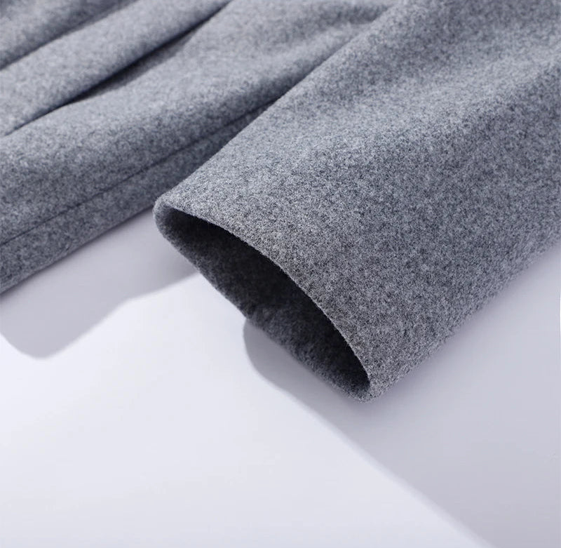 Veste Femme Laine & Cachemire Col Roulé – Style Casual Automne/Hiver 2025 - Vestico