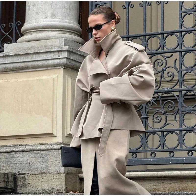 Trench Femme Ceinturé – Chic Bureau 2025 - Vestico