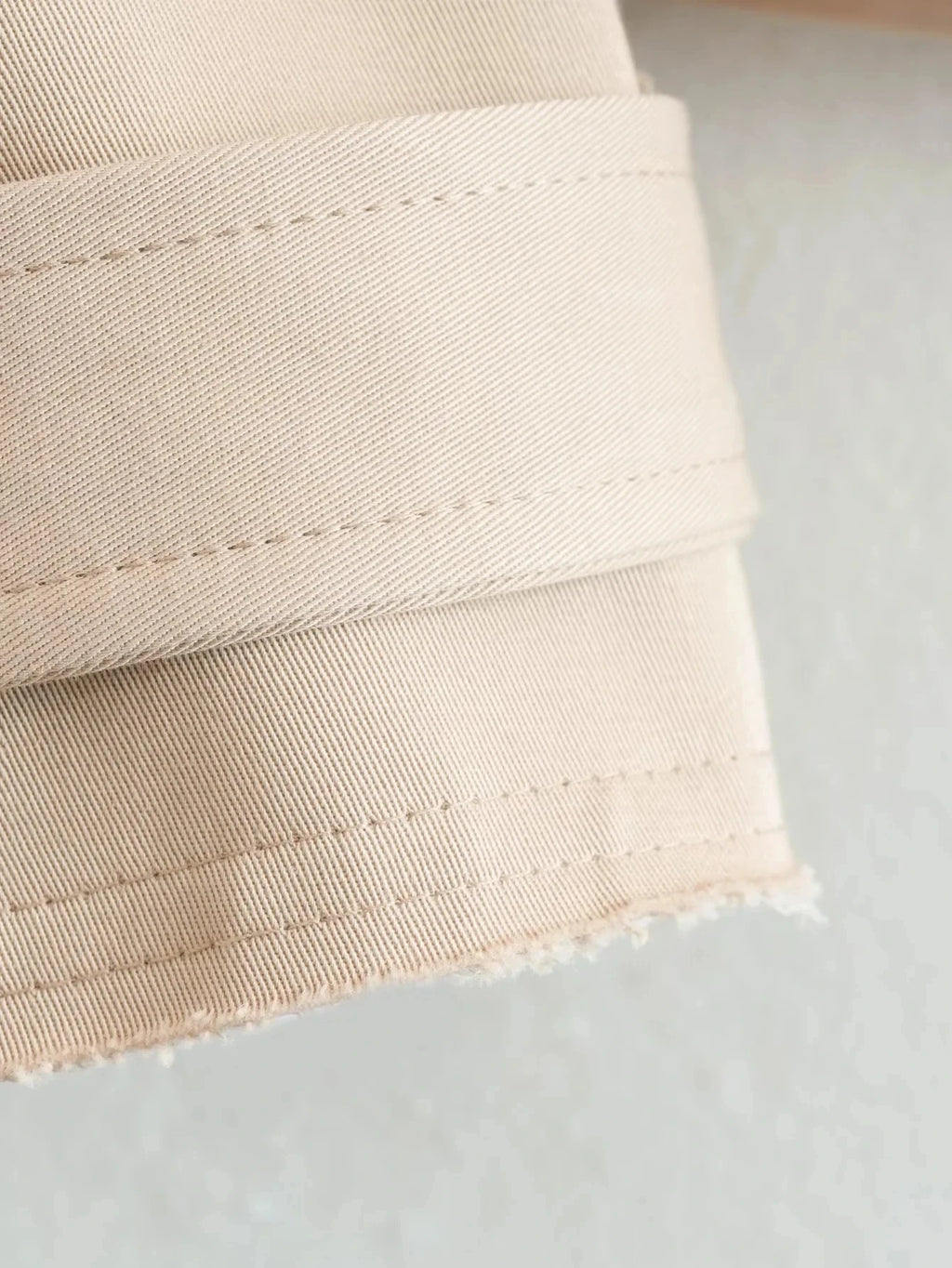 Trench Court Ceinturé Femme 2024 – Vintage Streetwear, Double Boutonnage, Manches Longues - Vestico