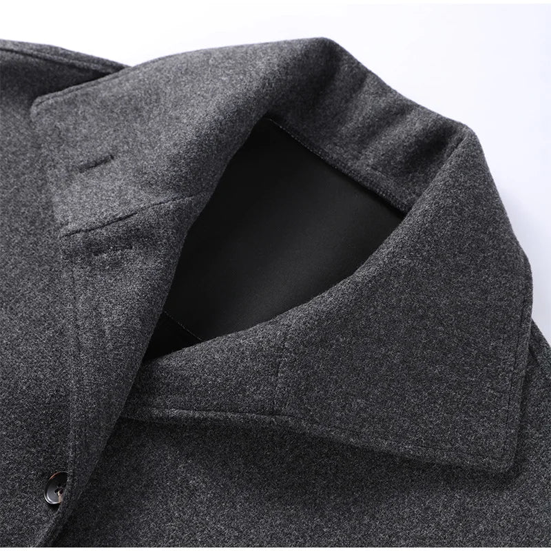 Manteau Femme Oversize en Laine Mélangée – Élégance Automne/Hiver - Vestico