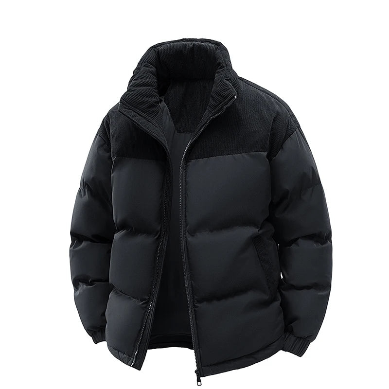 Veste Homme à Capuche Amovible – Coupe-Vent Chaude Automne/Hiver - Vestico
