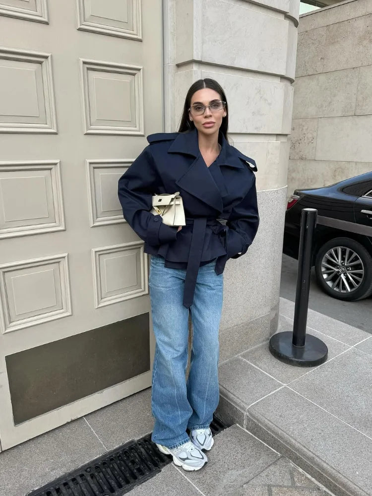 Trench Femme Ceinturé – Chic Bureau 2025 - Vestico