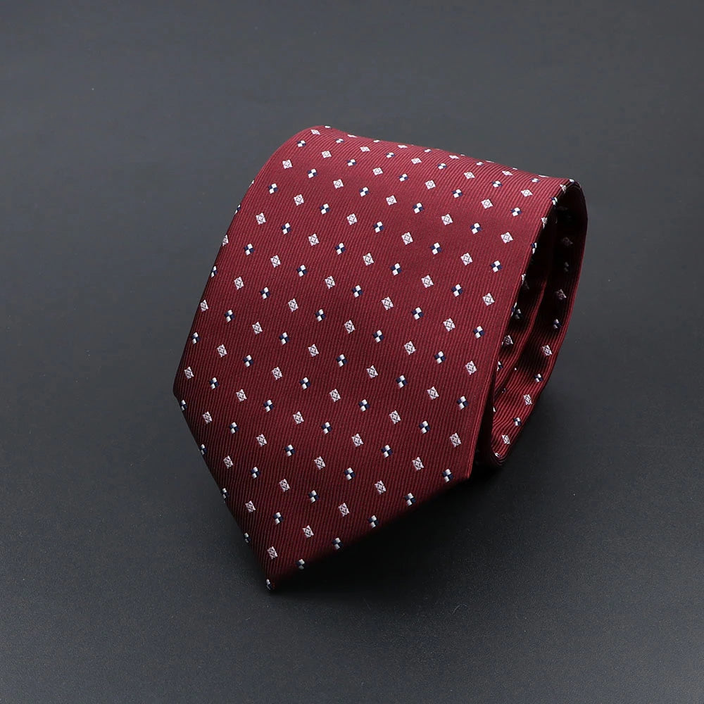 Cravate Homme Imprimée – Motifs Chiens, Rayures & Style Élégant