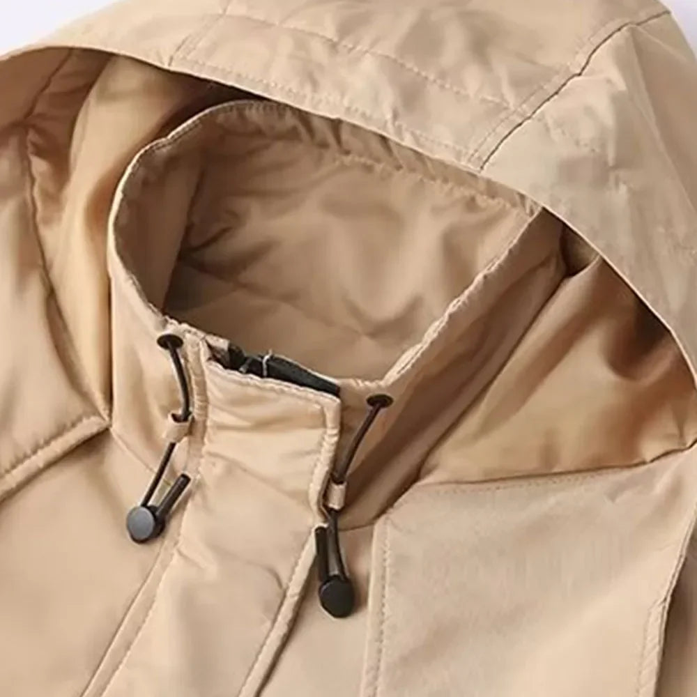 Veste Courte à Capuche Femme – Printemps/Automne - Vestico