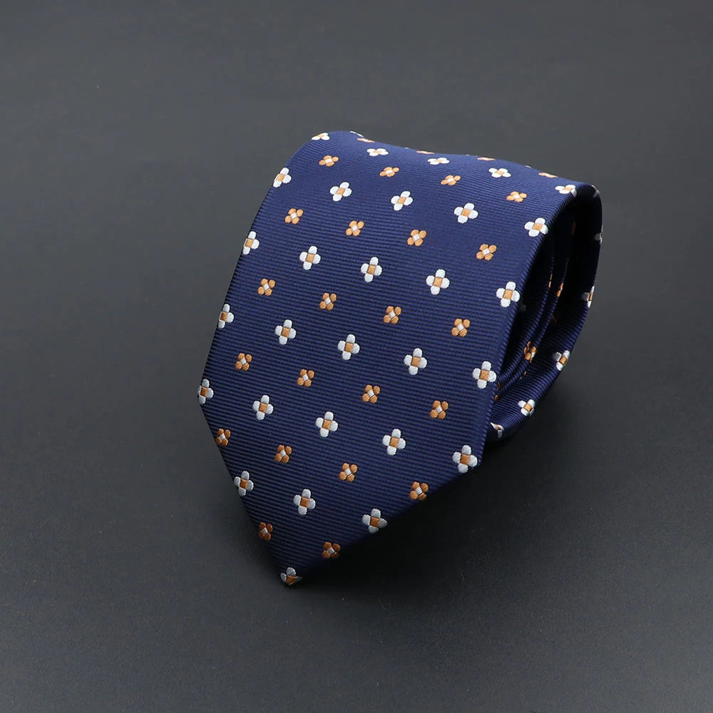 Cravate Homme Imprimée – Motifs Chiens, Rayures & Style Élégant