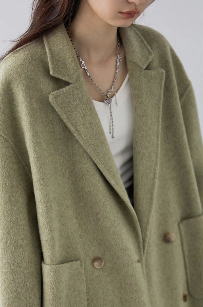 Manteau Laine Femme – Double Face Élégance - Vestico