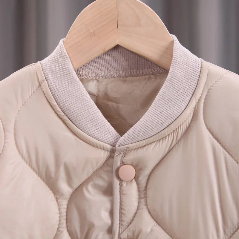 New Autumn Winter Fashion Baby Boys Clothes Children Girl Solid Casual Cotton Coat Toddler Costume Infant Jacket Kids Sportswear - Vestico