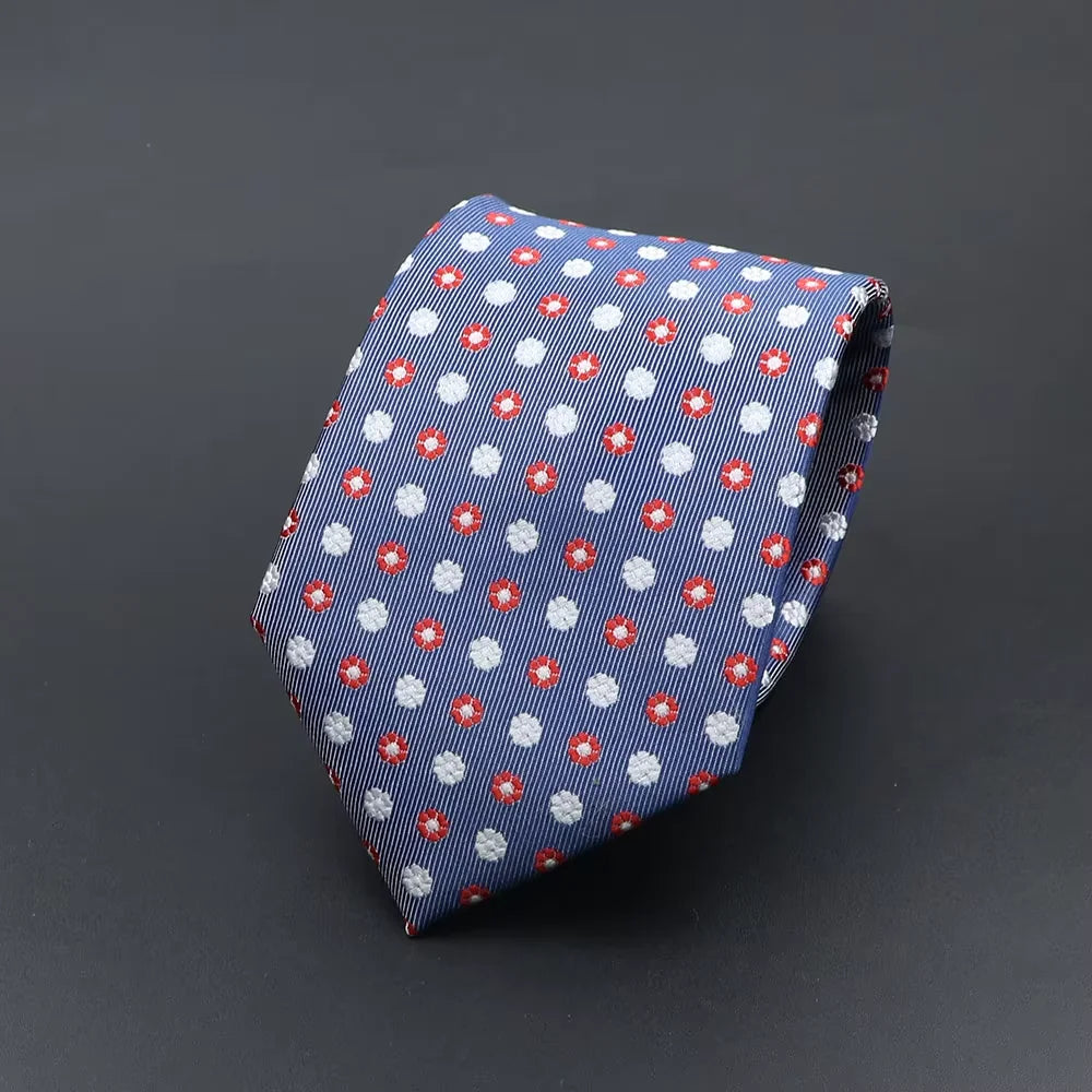 Cravate Homme Imprimée – Motifs Chiens, Rayures & Style Élégant