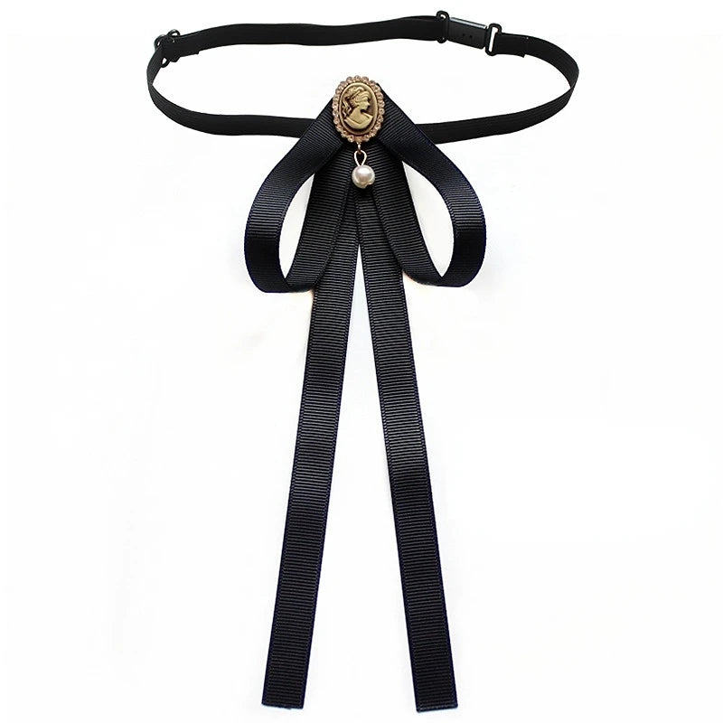 Petit Nœud Papillon Femme & Fille – Ruban Élégant, Style Preppy & Coréen