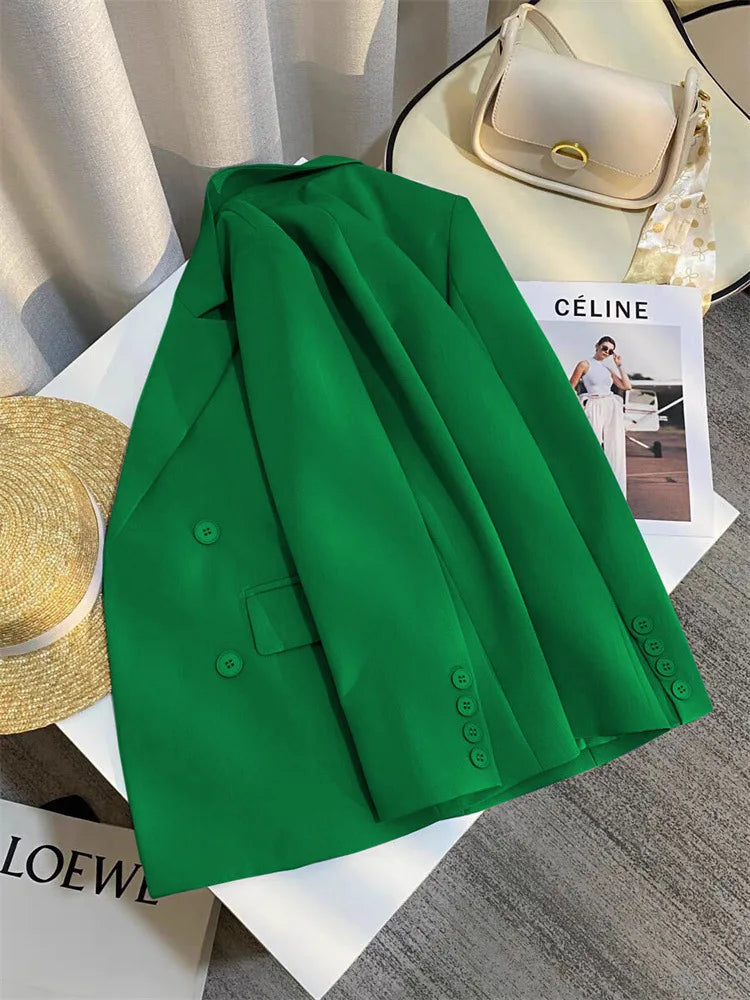 Blazer Femme Casual Office – Veste à Manches Longues Chic - Vestico