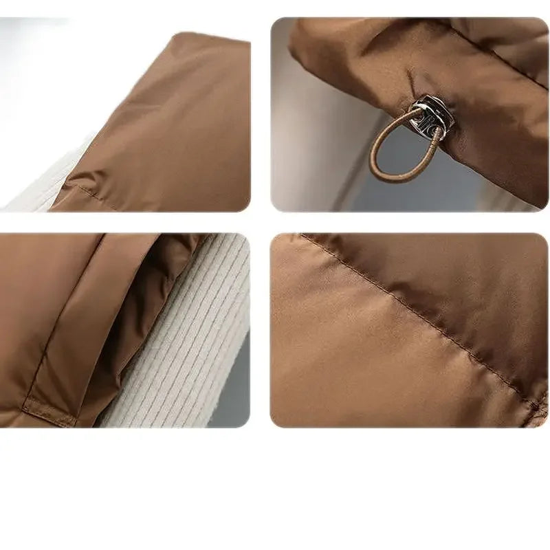 Gilet Femme d’Hiver 2025 – Sans Manches, Cropé, Zip Up, Style Street - Vestico