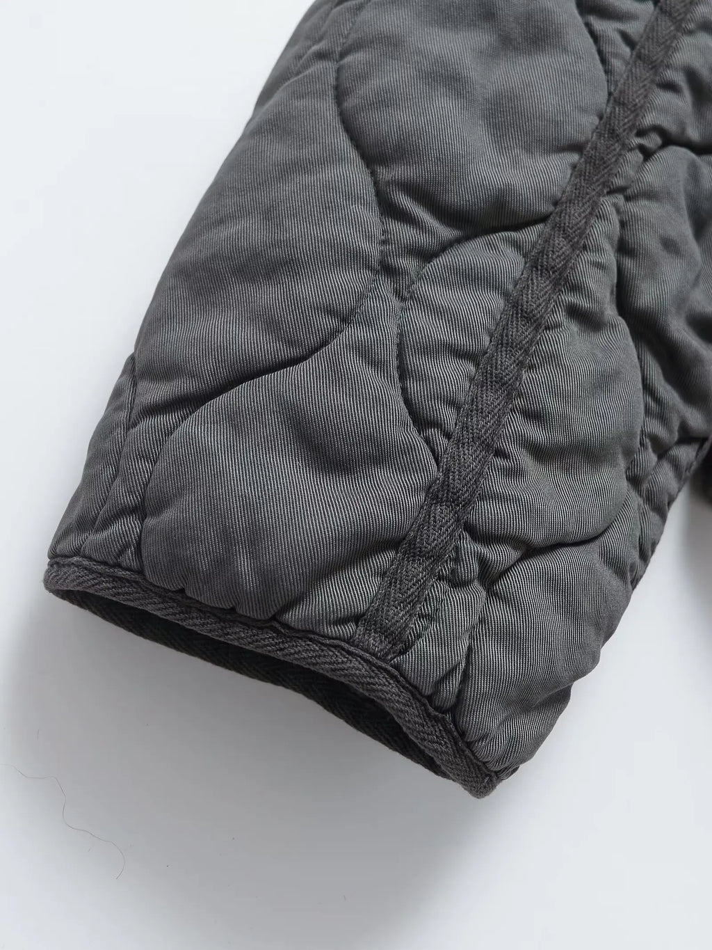 Veste Matelassée Femme Col Montant avec Cordon à la Taille, Style Rétro Décontracté Automne/Hiver 2025