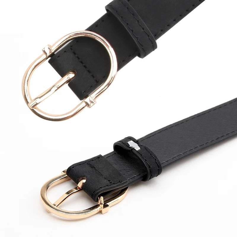 Ceinture Femme en PU – Boucle à Ardillon, 106 cm & Style Tendance