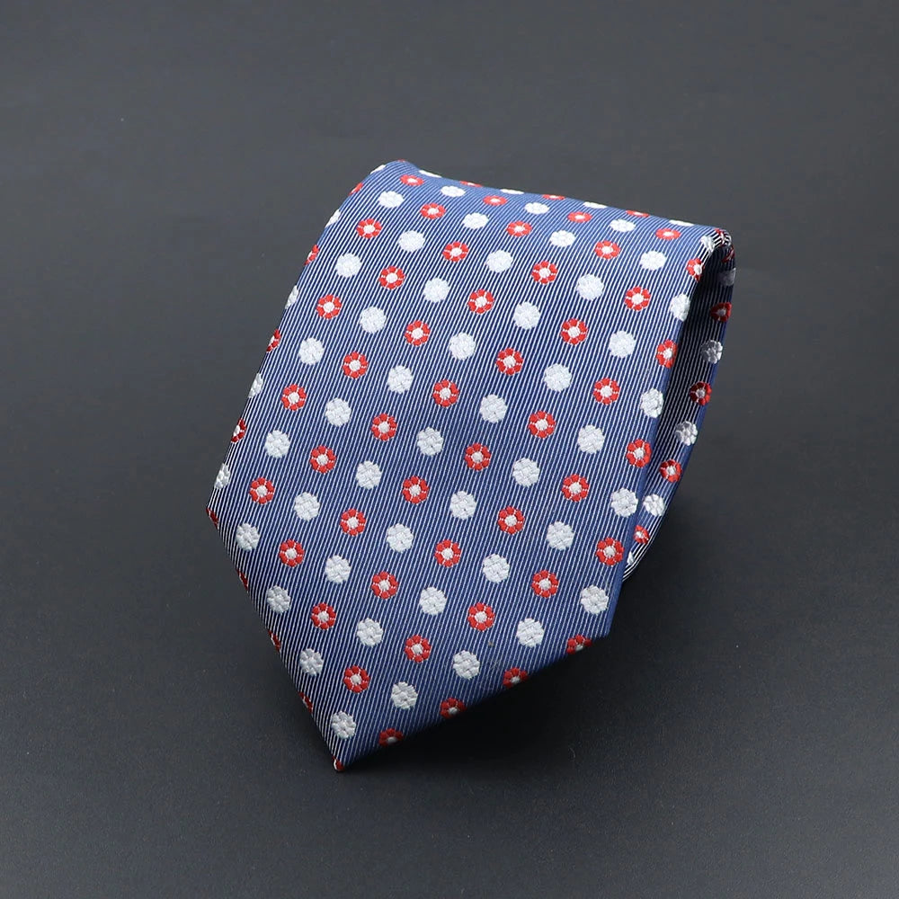 Cravate Homme Imprimée – Motifs Chiens, Rayures & Style Élégant