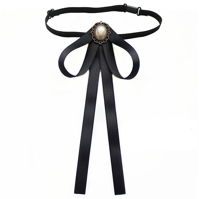Petit Nœud Papillon Femme & Fille – Ruban Élégant, Style Preppy & Coréen