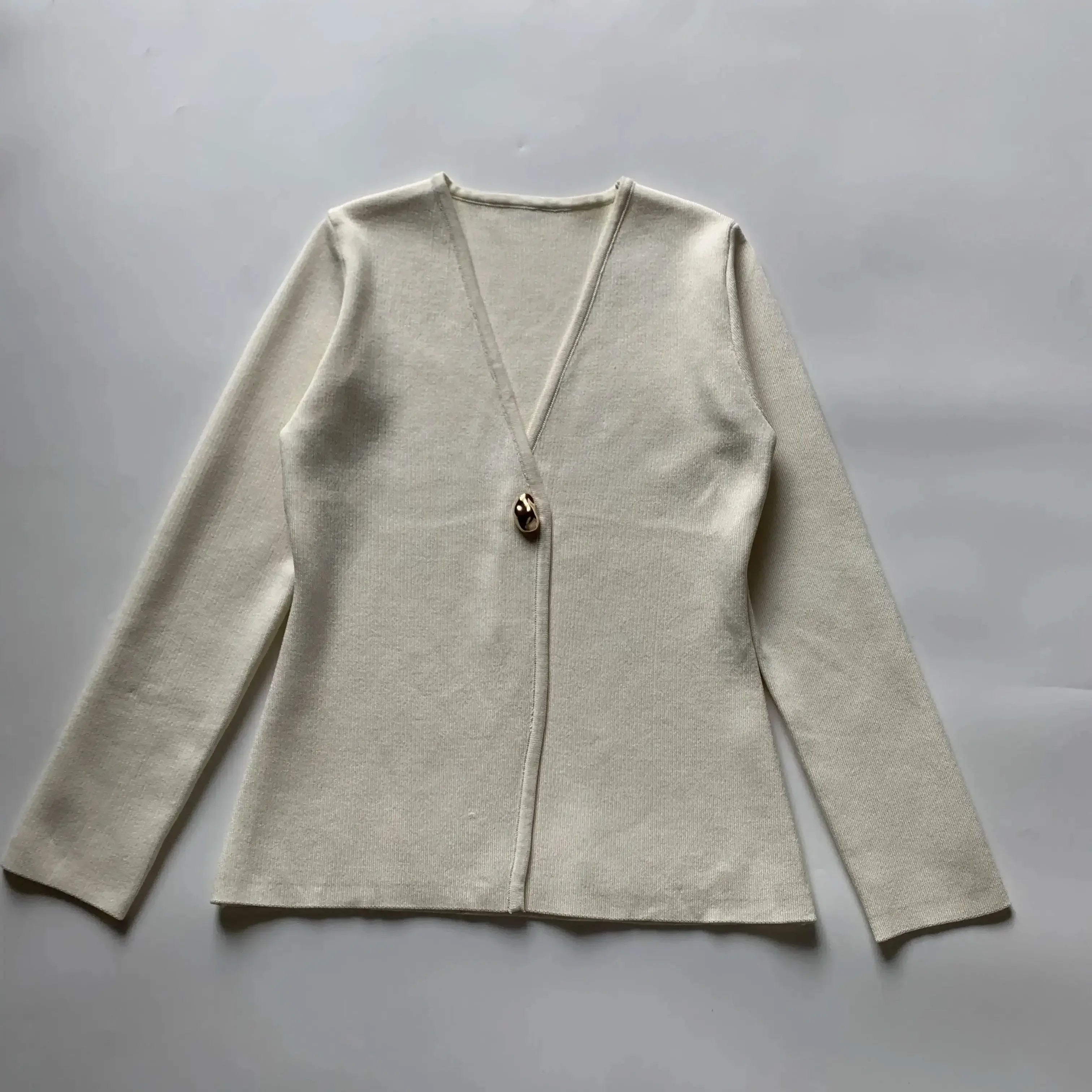 Cardigan Femme Printemps – Col V Ouvert Léger - Vestico