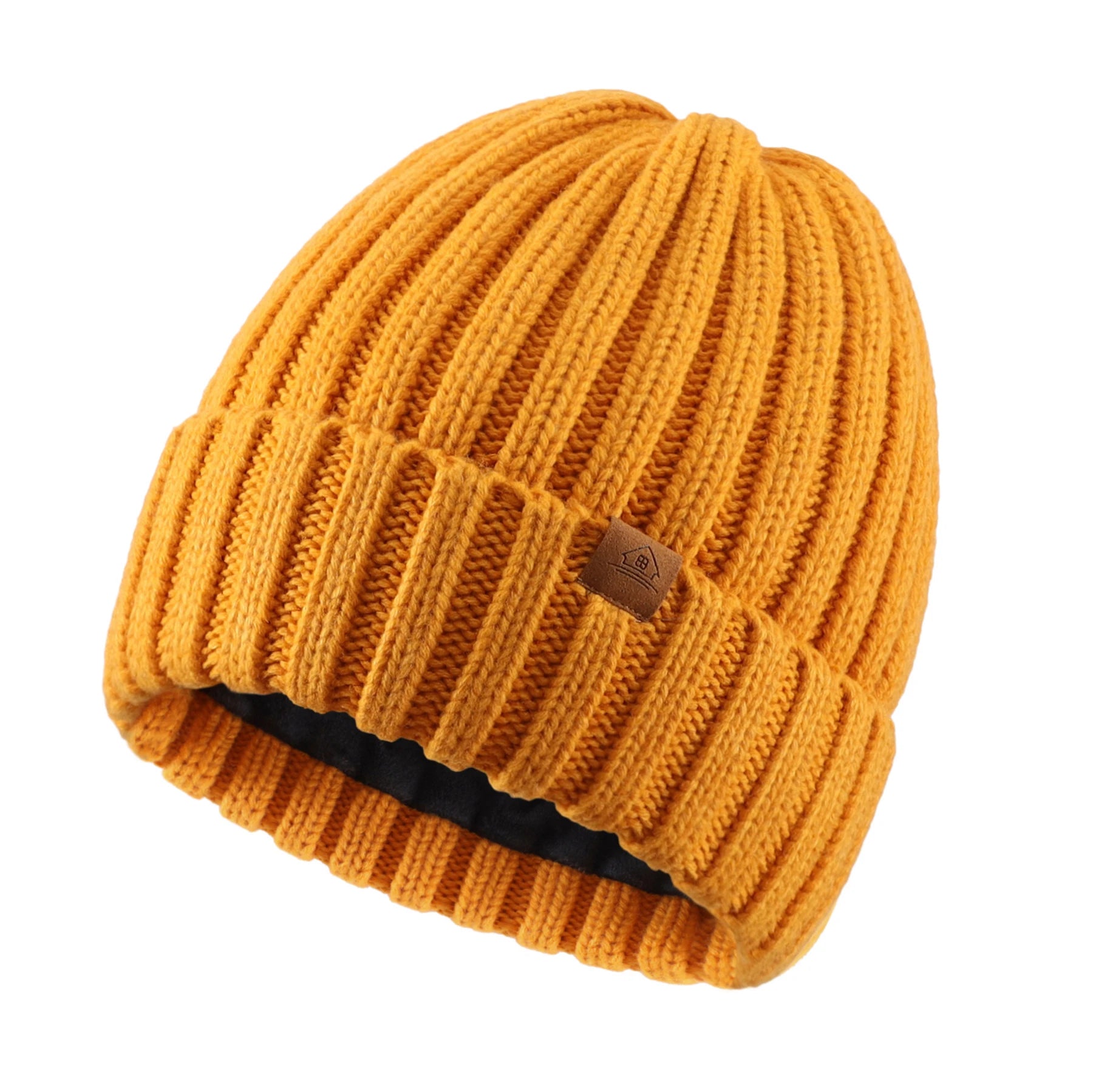 Bonnet Unisexe en Maille – Doublure Velours, Chaud & Confortable - Vestico