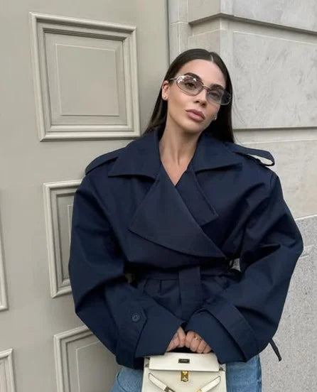 Trench Femme Ceinturé – Chic Bureau 2025 - Vestico