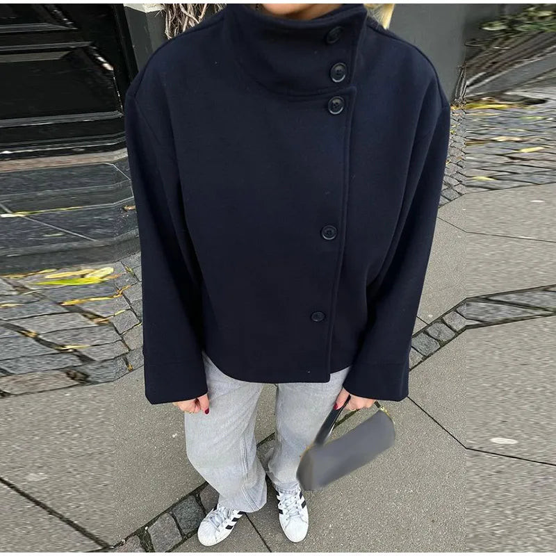 Veste Vintage Femme – Double Boutonnage & Streetwear 2025 - Vestico