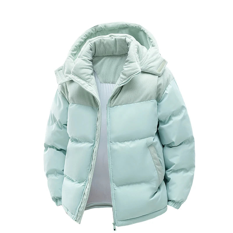 Veste Homme à Capuche Amovible – Coupe-Vent Chaude Automne/Hiver - Vestico