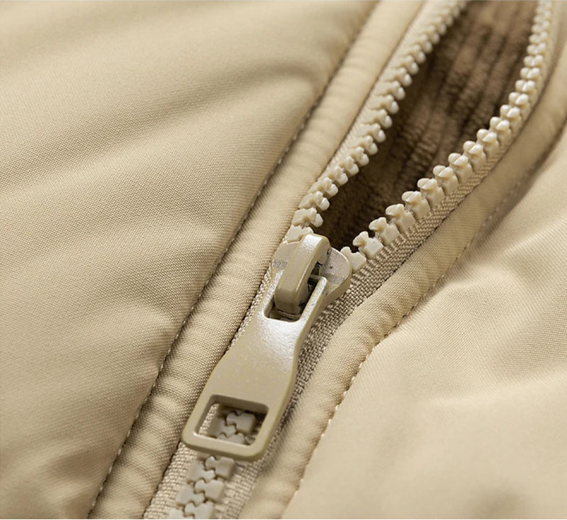 Veste Homme à Capuche Amovible – Coupe-Vent Chaude Automne/Hiver - Vestico